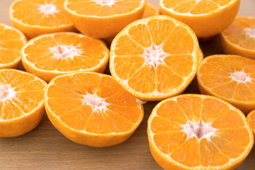 orange background