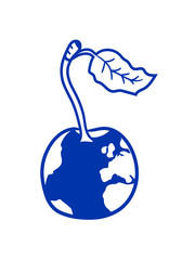 cherry earth planet water continents funny