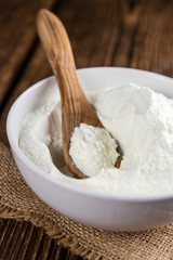 Portion of Milk Powder