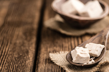 Heap of Yeast (selectivce focus)