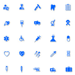 Medical icon set 