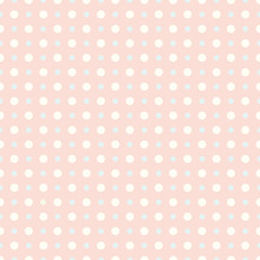Dot seamless pattern. Dot pattern background. Retro style. Pastel color. 
