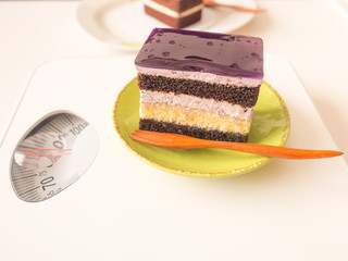 Cake and weight