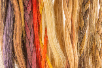  m&egrave;ches et tresses de cheveux 