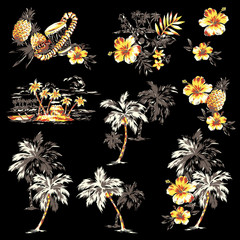 アロハシャツ素材 © daicokuebisu