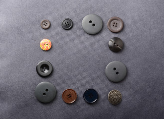 cloth buttons art background