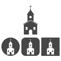 Church - vector icon