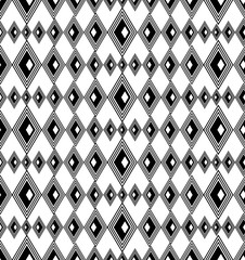 modern seamless pattern  in black and white. Texture in art deco style for print, home decor, spring summer fashion fabric, textile, website background, gift paper