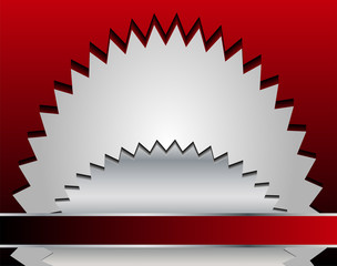 Red vector Template Abstract background with curves lines and shadow. For flyer, brochure, booklet and websites design
