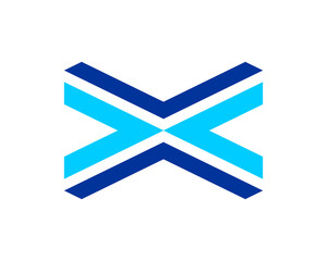 Initial X Cube Cross