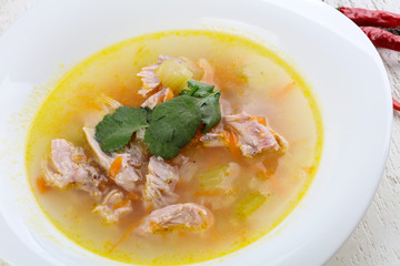 Chicken soup