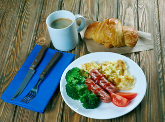 Country breakfast,