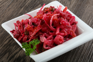 Viniagrette russian salad