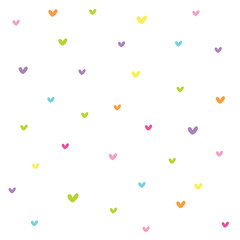 Seamless heart pattern
