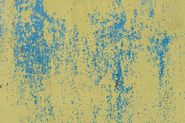 Wall fragment with attritions and cracks