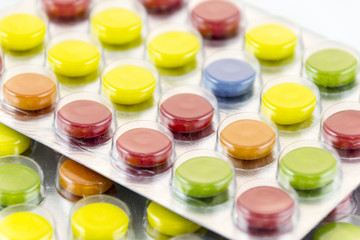 schokodrops mit verpackung