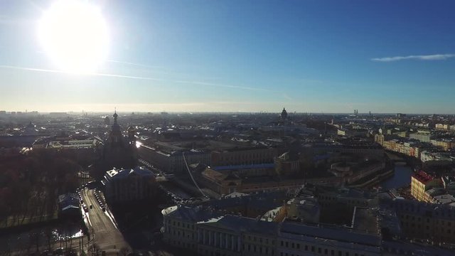 St.-Petersburg City In Calm Sunny Day, Russia