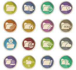 folder icon set