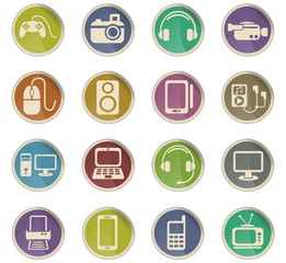 gadget icon set