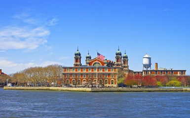 View on Ellis Island