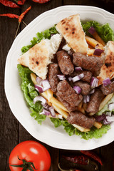 Cevapcici, bosnian minced meat kebab