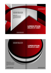 Abstract design background Brochure template
