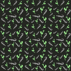 Animals pattern seamless background