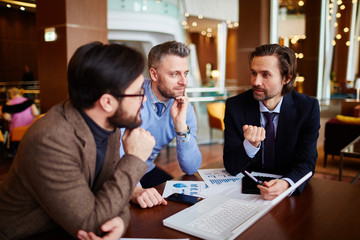 Meeting of colleagues