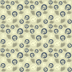 Car service pattern seamless background