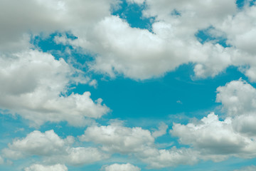 cloud on blue sky