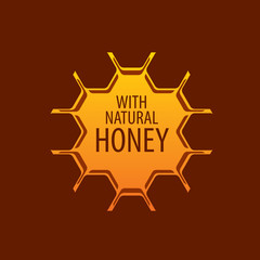 vector honey logo
