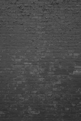 Alte Backsteinwand grau
