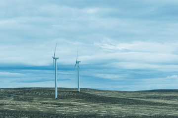 Fototapeta na wymiar Wind generator turbine
