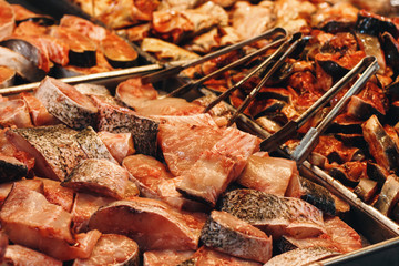 Fresh Fish at the Street Market