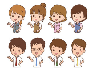 ビジネス　案内　複数