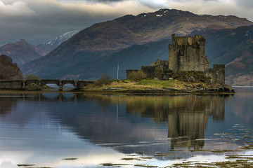 Fototapeta na wymiar Eilean Donnan Castle Kyle of Lochalsh