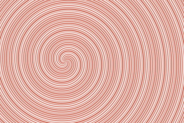 Illustration of a red and white spiral in the middle