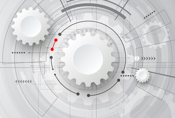 Obraz premium Abstract digital web site header. Banner background