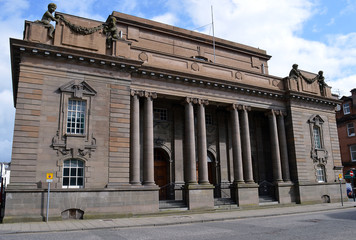 Fototapeta na wymiar Perth City Hall, Perth, Scotland