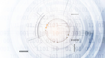 Abstract digital web site header. Banner background