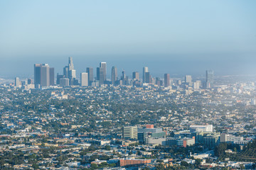 skyline of Los Angeles