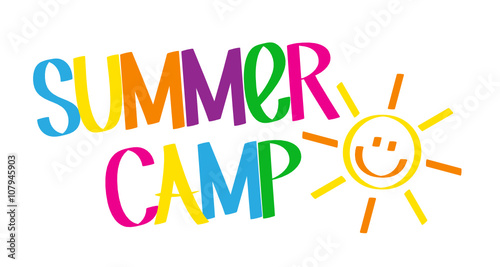 Download ""SUMMER CAMP" Graffiti Style Colourful Vector Lettering ...