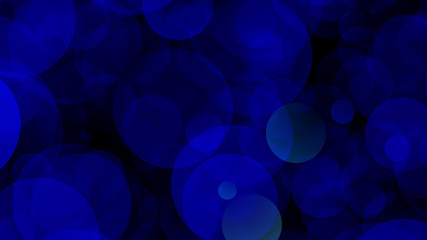 Blue Gradient Circles