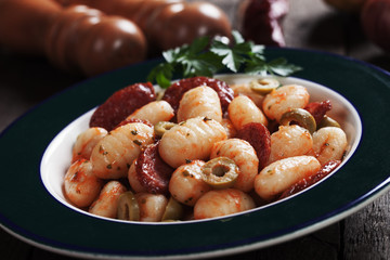 Gnocchi di patata, italian potato noodle