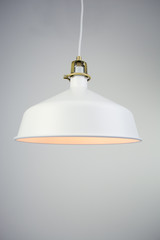 Metal white pendant lamp