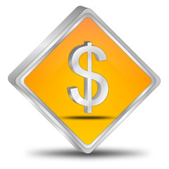 Button with Dollar sign