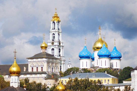 Trinity Sergius Lavra (monastery), Russia. UNESCO World Heritage Site.