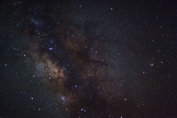 Obraz na płótnie Canvas A wide angle view of the Antares Region of the Milky Way.