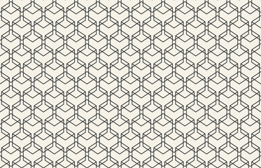 Abstract seamless geometric wallpaper pattern