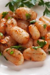 Gnocchi di patata, italian potato noodle